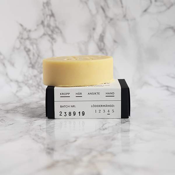 Tvåla&Tvaga Magnifik, fast tvål med doft av koriander o lime