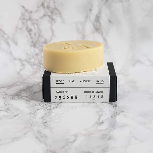 Tvåla&Tvaga Fabulös, fast tvål med doft av vetiver och cederträ