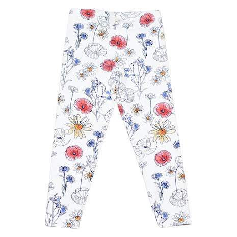 Ebbe kids, Imari leggings, white flower