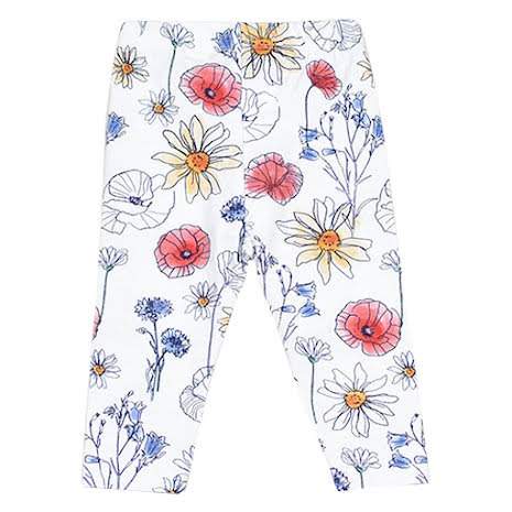 Ebbe kids, Imari leggings, white flower
