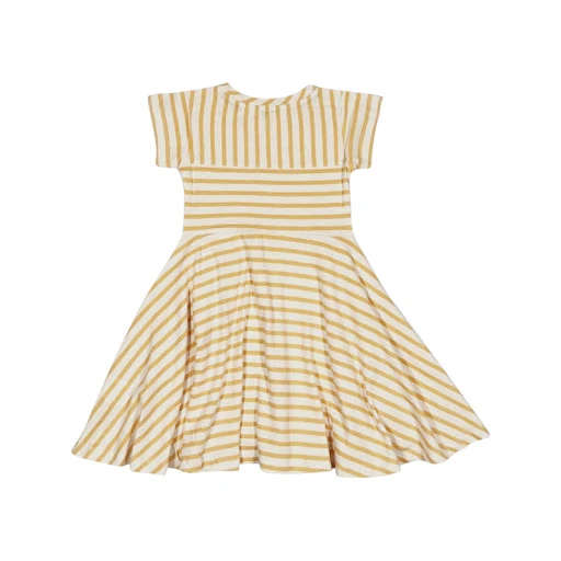 Ebbe kids shelby dress - Yellow stripe