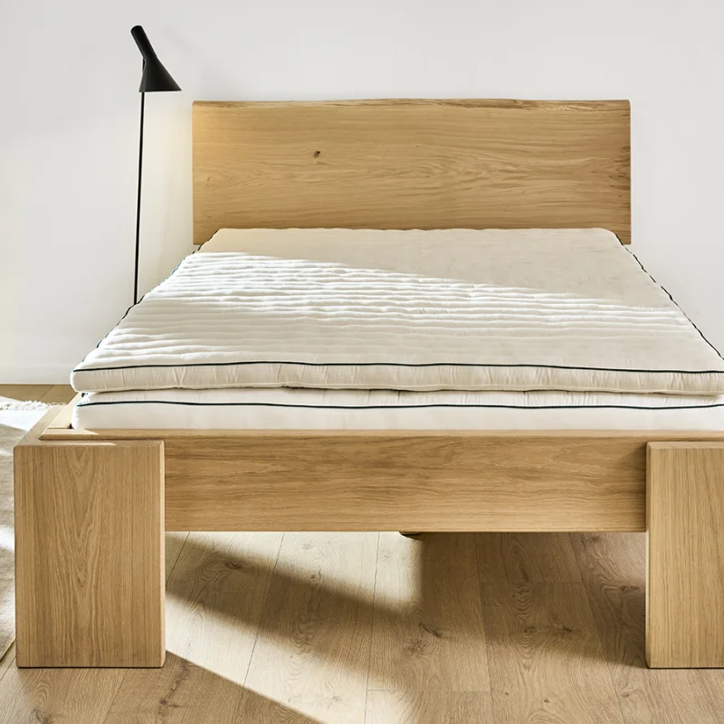 Kapok tjock bäddmadrass 140x200