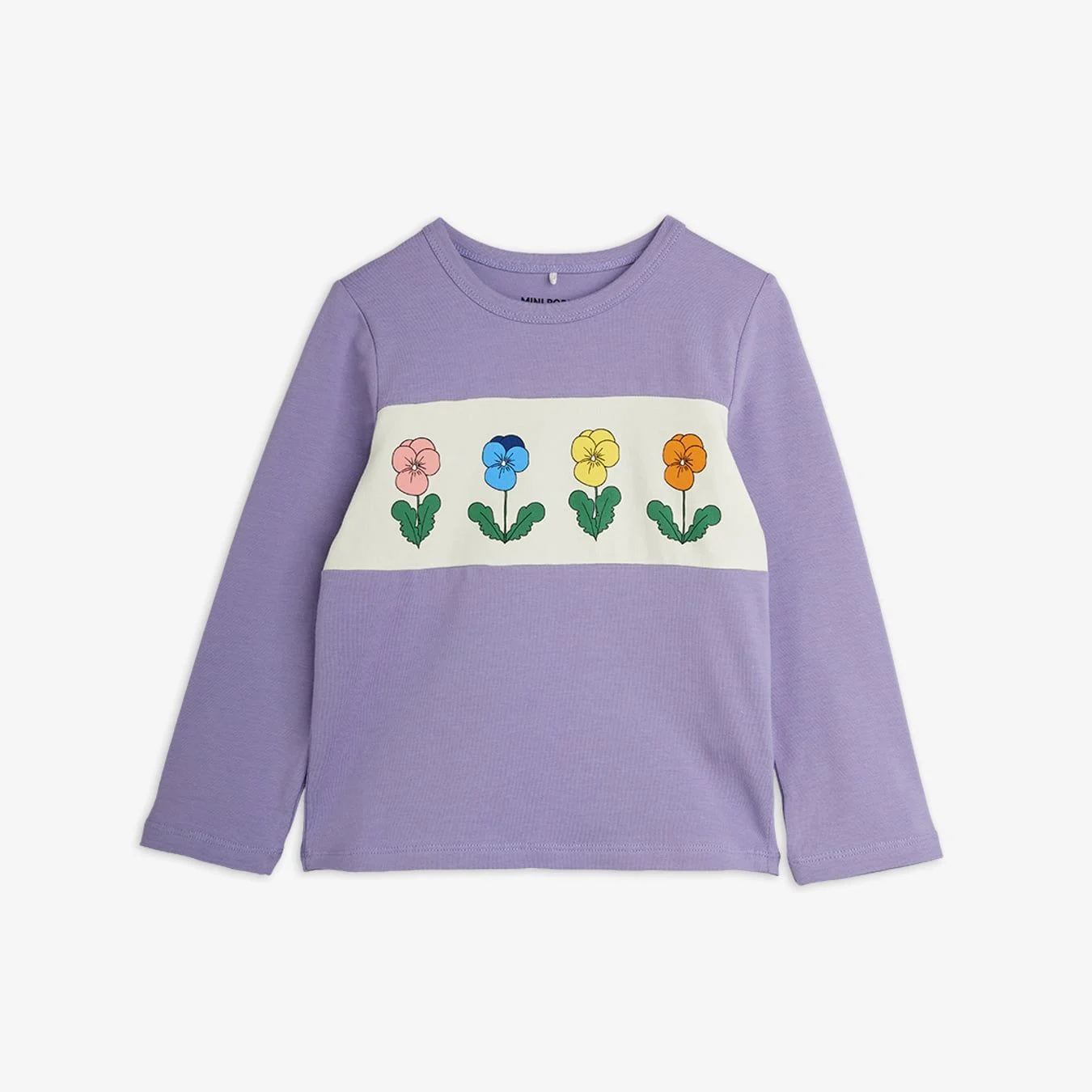 Mini Rodini Violas långärmad t-shirt med paneler