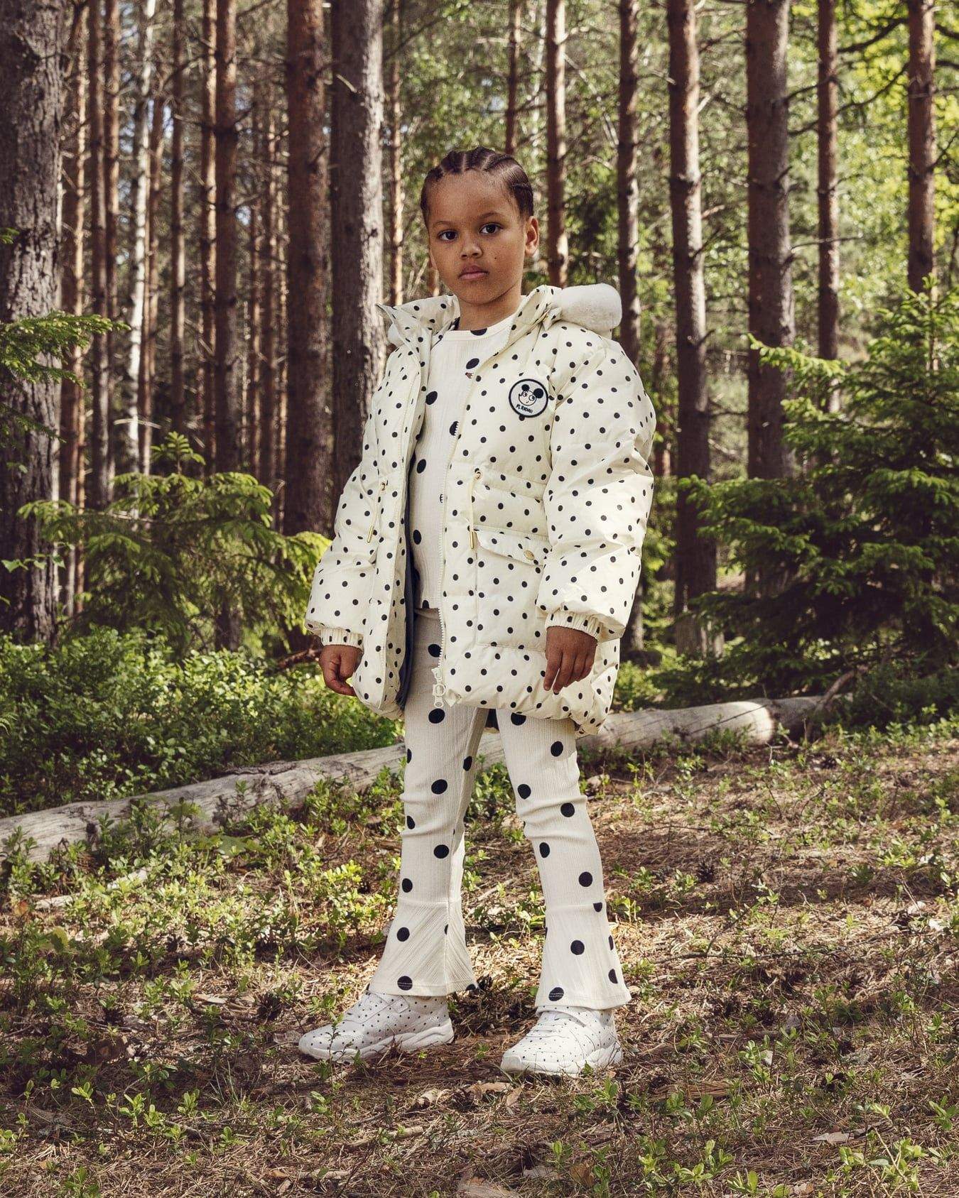 Mini Rodini Dots Dog utsvängda byxor